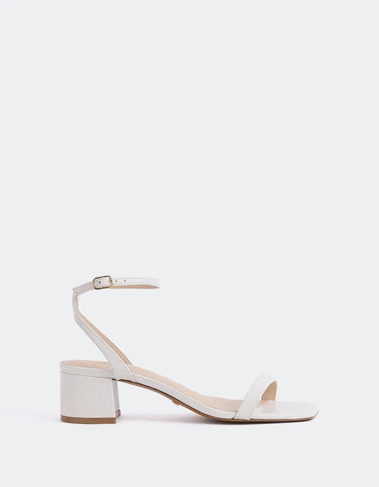 Spirea Off White Leather