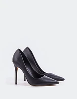 Teeva Black Leather