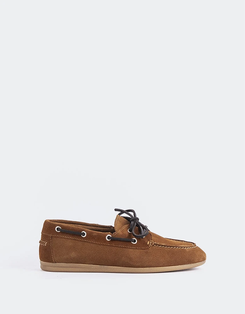 Zionne Brown Suede