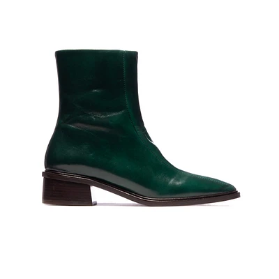 Gilgen Green Leather