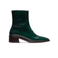 Gilgen Green Leather