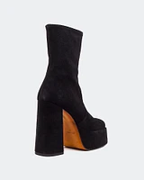 Tate Black Suede
