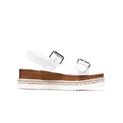 Amalfie White Leather