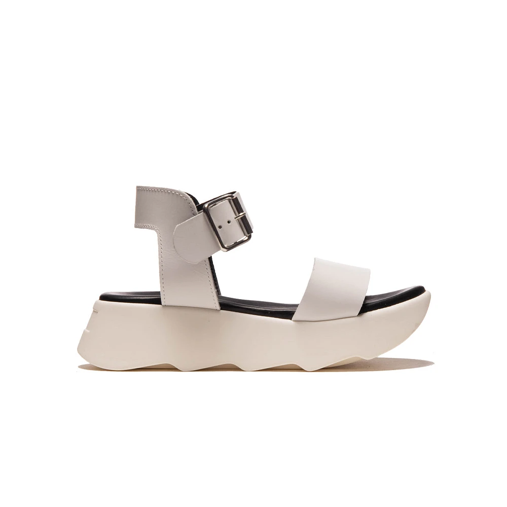 Marley White Leather