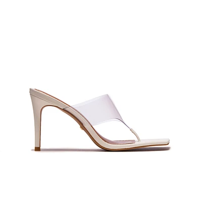 Buzios White Leather/Vinyl