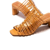 Marquee Camel Leather