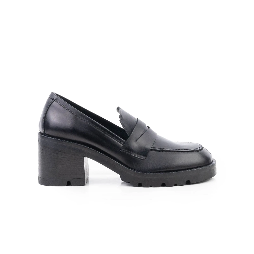 Roanne Black Leather