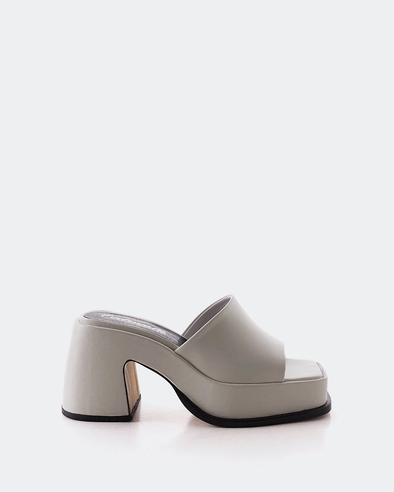 Simos Off White Leather