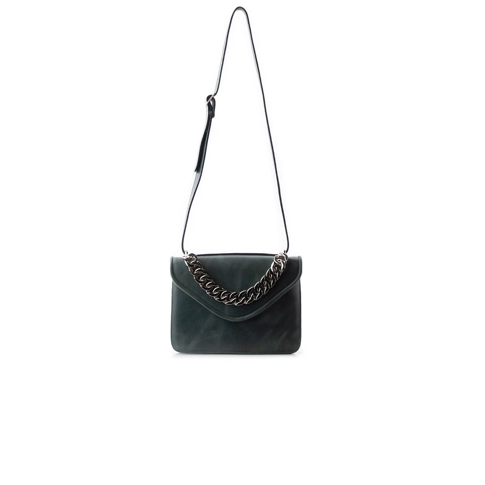 Ruelle Dark Green Leather