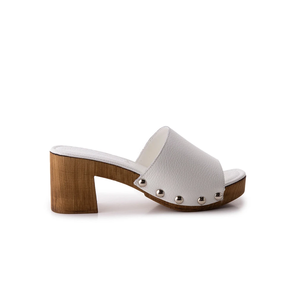 Vild White Leather