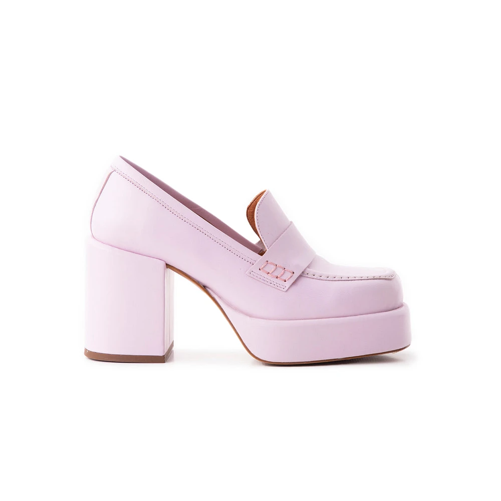 Soria Lilac Leather