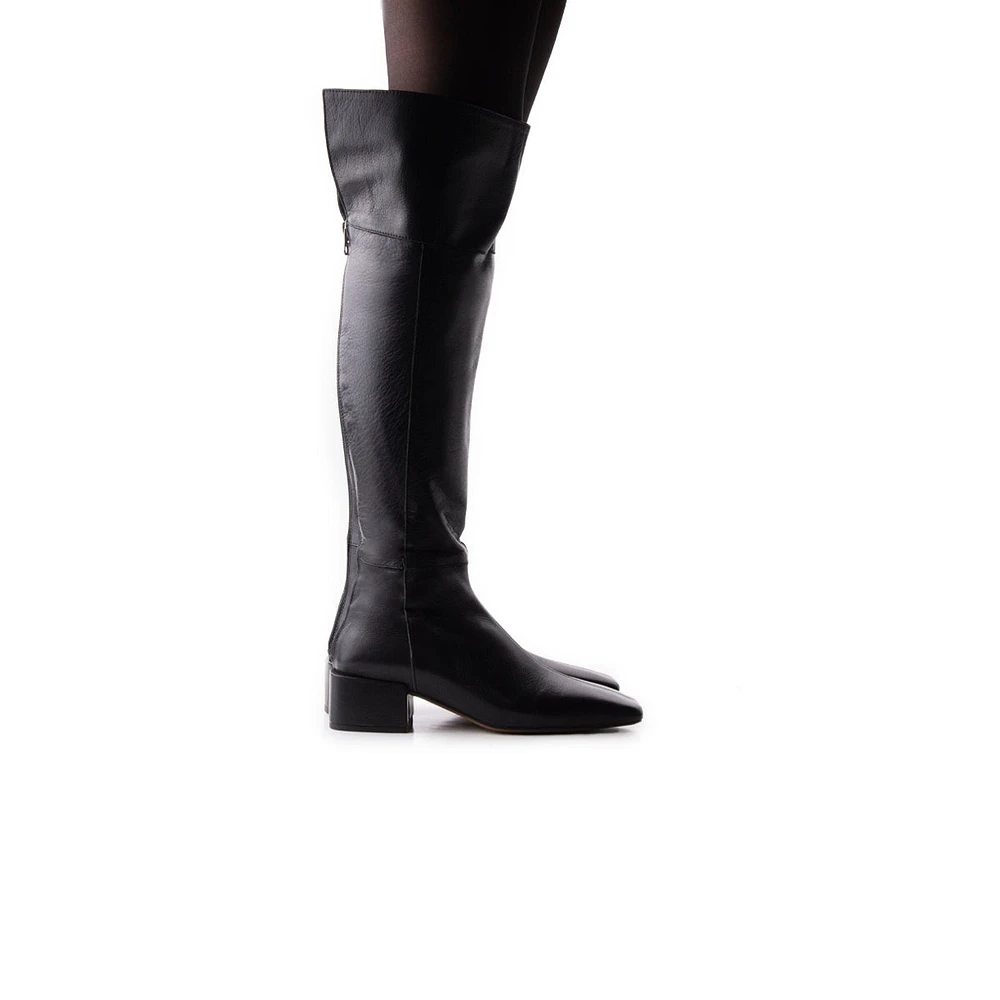 Hale Black Leather