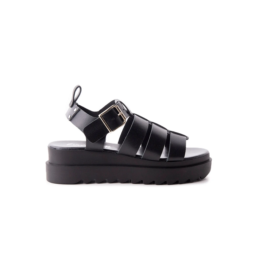Ponza Black Leather