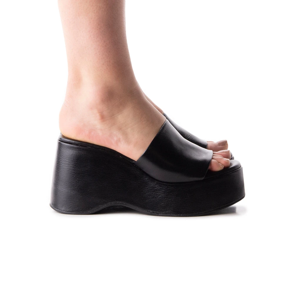Mariel Black Leather