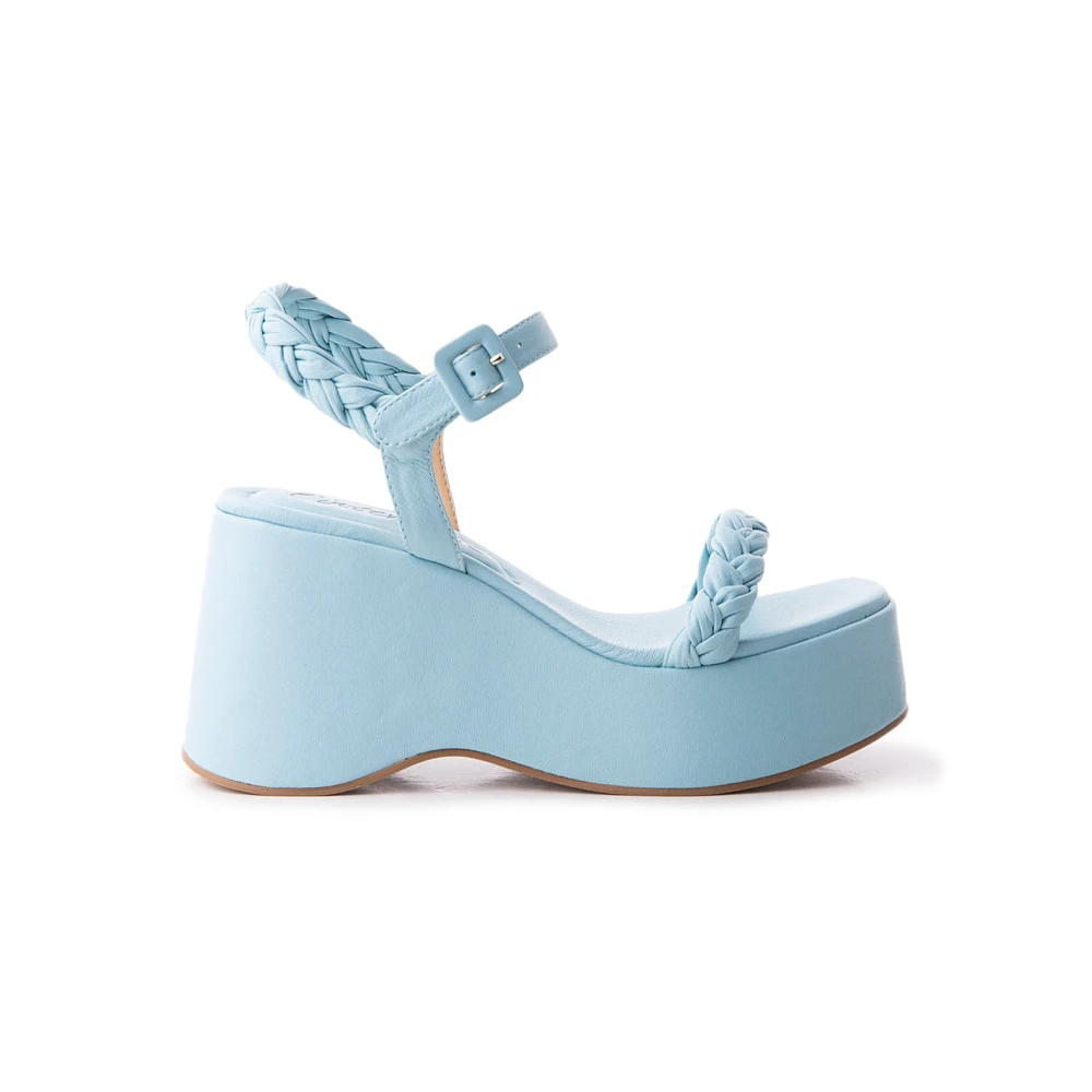 Artemisa Blue Leather