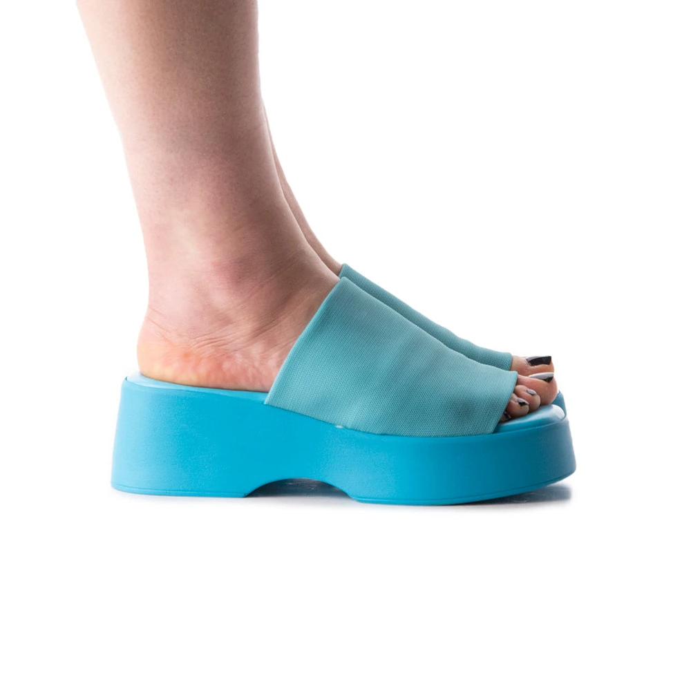 Sunrise Turquoise Lycra