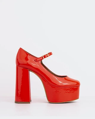 Carly Red Patent