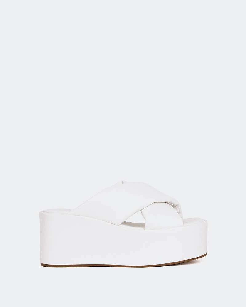 Casa White Leather