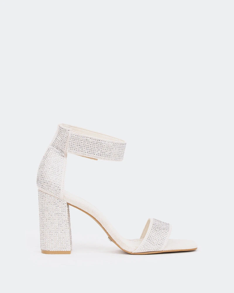 Drew, Off White Suede/Suède Blanc Cas.
