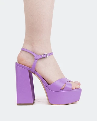 Embassy Purple Leather