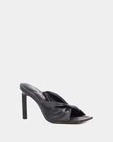 Paqueta, Black Leather/Cuir Noir