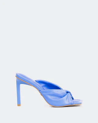 Paqueta, Blue Leather/Cuir Bleu