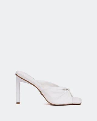 Paqueta, White Leather/Cuir Blanc
