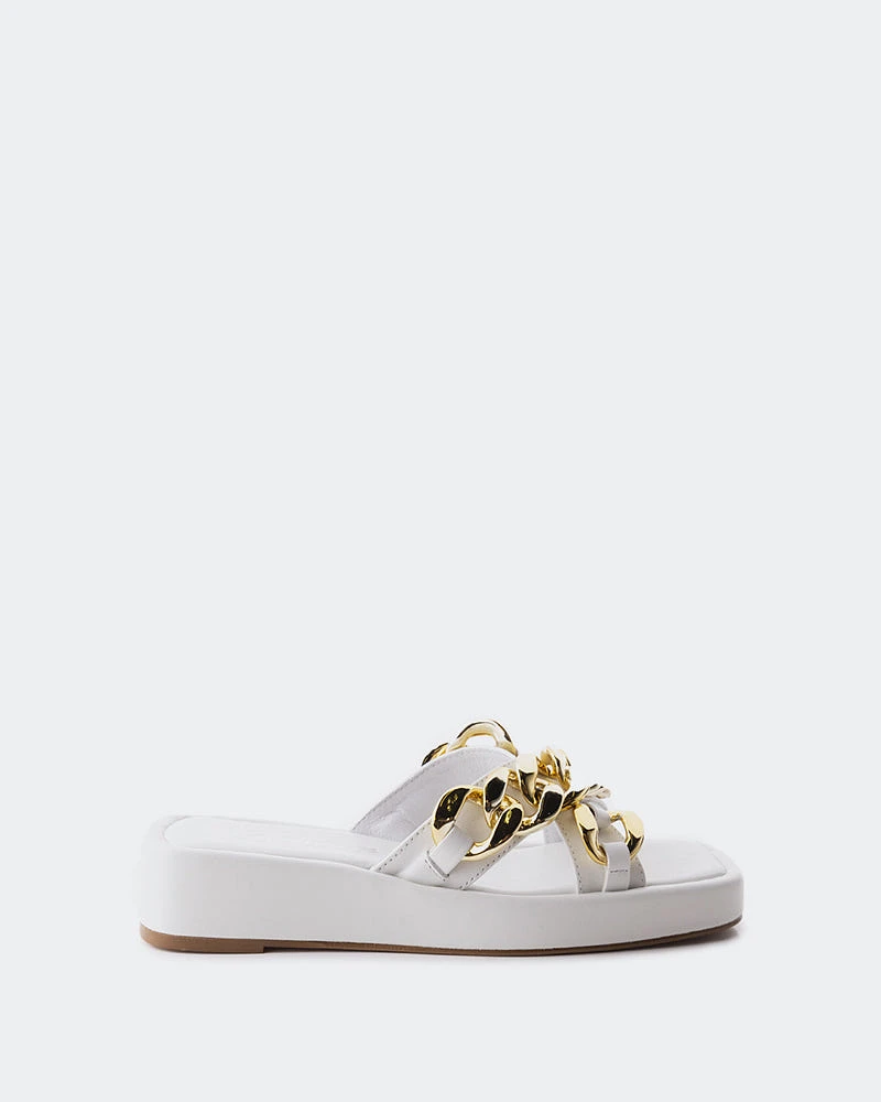 Petrini White Leather