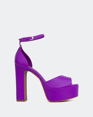 Porfi Purple Leather