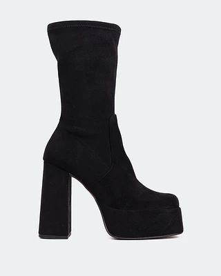 Promise Black Suede