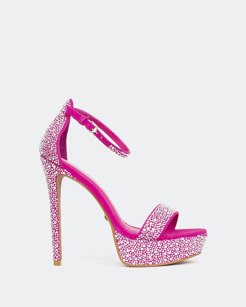 Rinna, Fucshia Suede/Suède