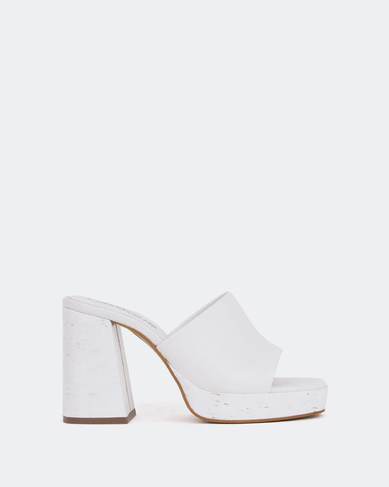 Tarot White Leather/Cuir Blanc