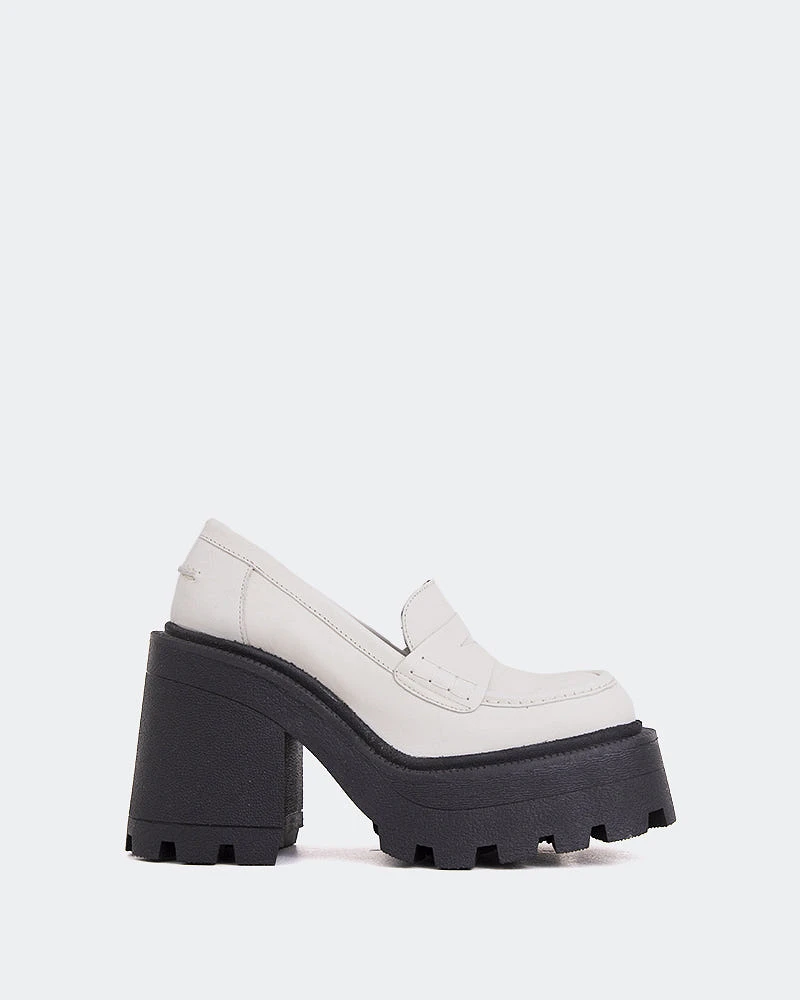 Tonya Off White Leather
