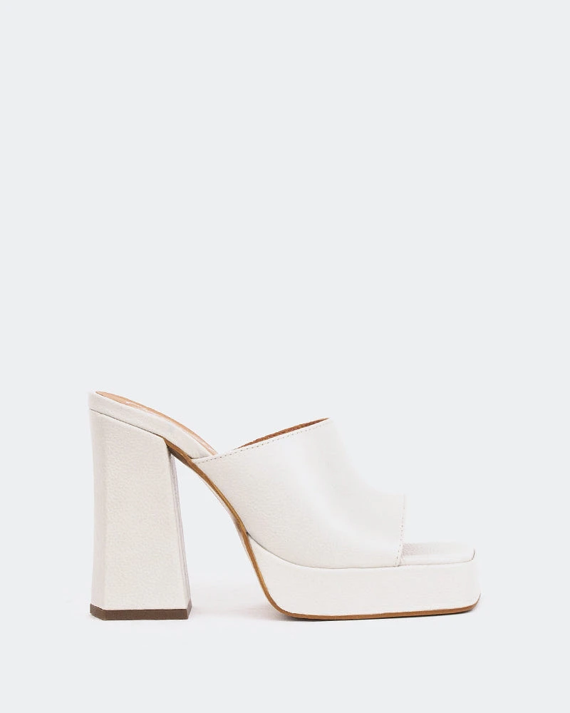 Vendome Off White Leather