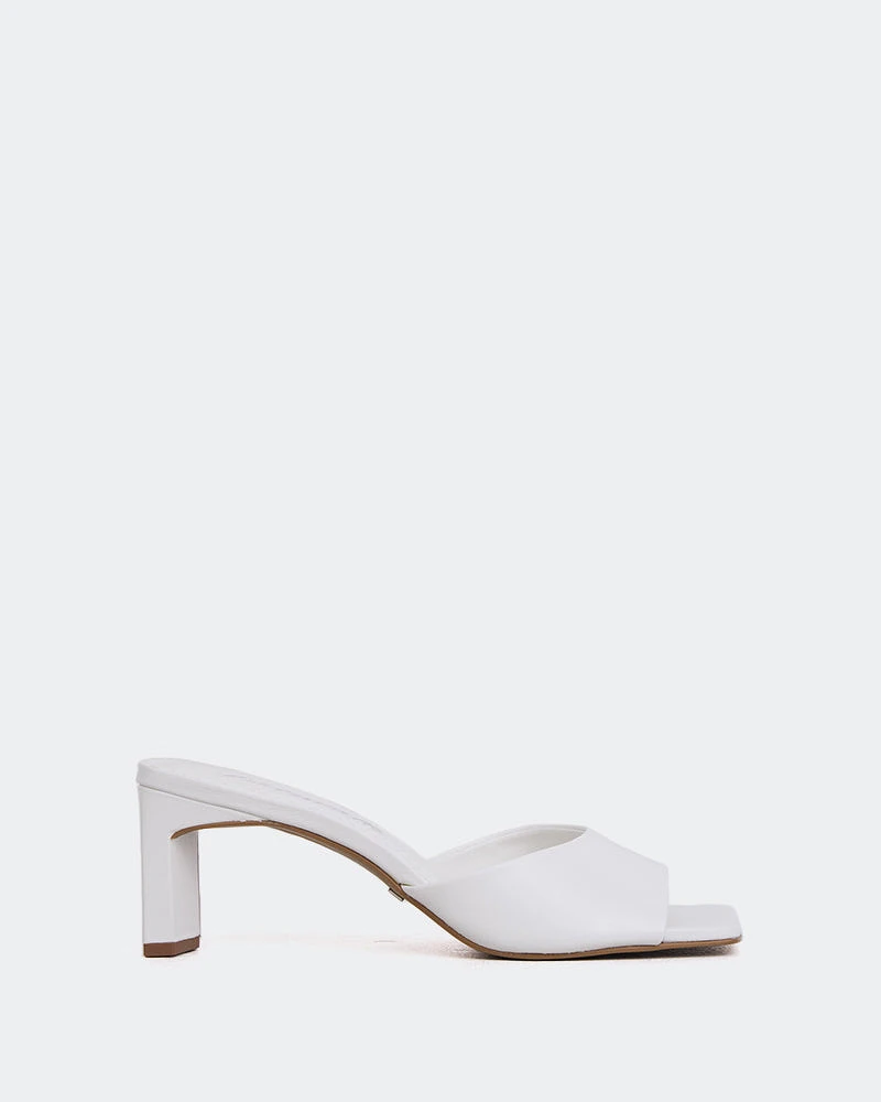 Visalia White Leather
