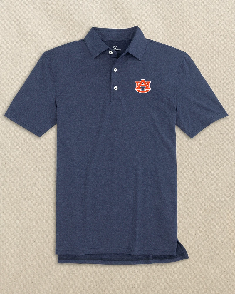 Auburn Tigers brrr°®-eeze Heather Performance Polo