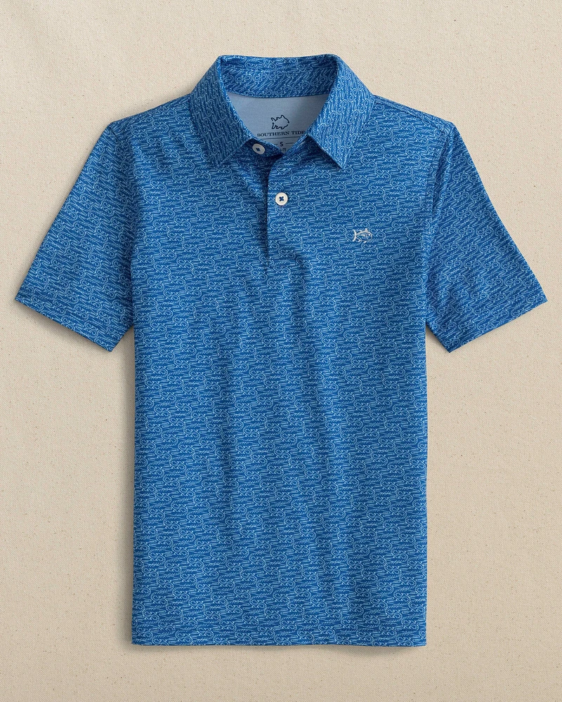 Boys Make It Snappy Performance Polo