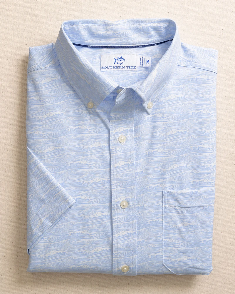 Get Shipshape Intercoastal Short Sleeve Sport Shirt