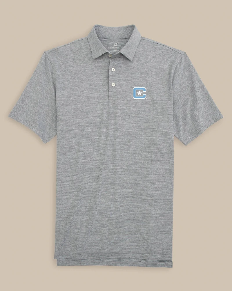 Citadel Bulldogs Driver Spacedye Polo Shirt