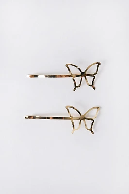 2-Pack Butterfly Hair Pins