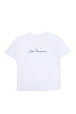 T-shirt imprimé A Little Bit High Maintenance femme
