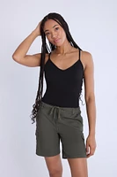 Ribbed Crossback Bodysuit