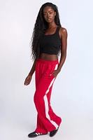 Ribbed Knit Square Neck Corset Tank Top