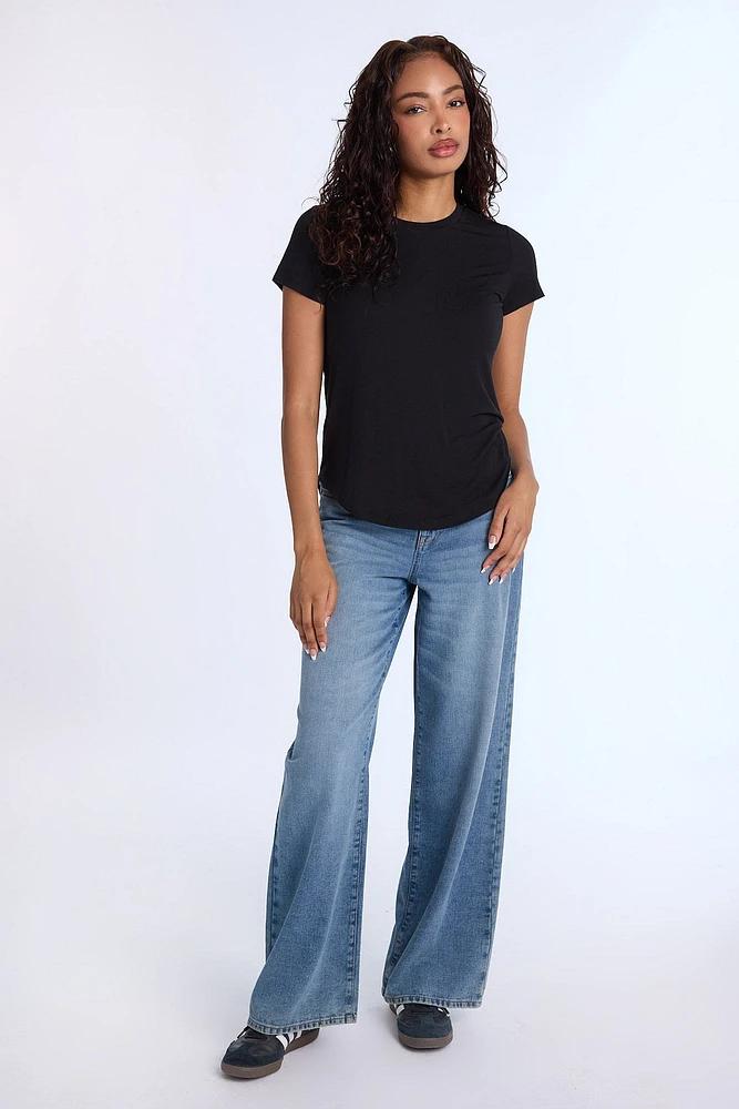 Short Sleeve Crewneck Relaxed Tee