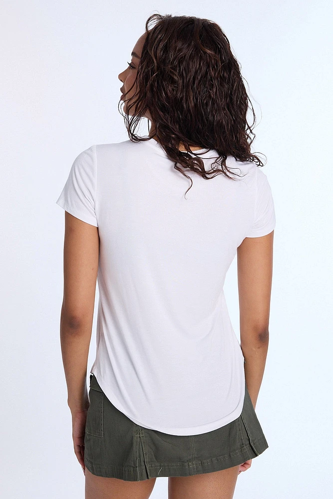Short Sleeve Crewneck Relaxed Tee