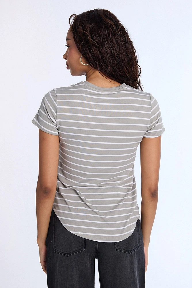 Short Sleeve Crewneck Relaxed Tee