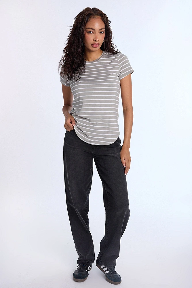 Short Sleeve Crewneck Relaxed Tee