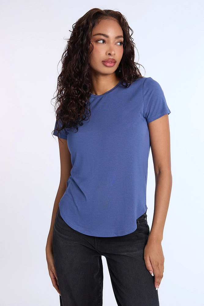 Short Sleeve Crewneck Relaxed Tee