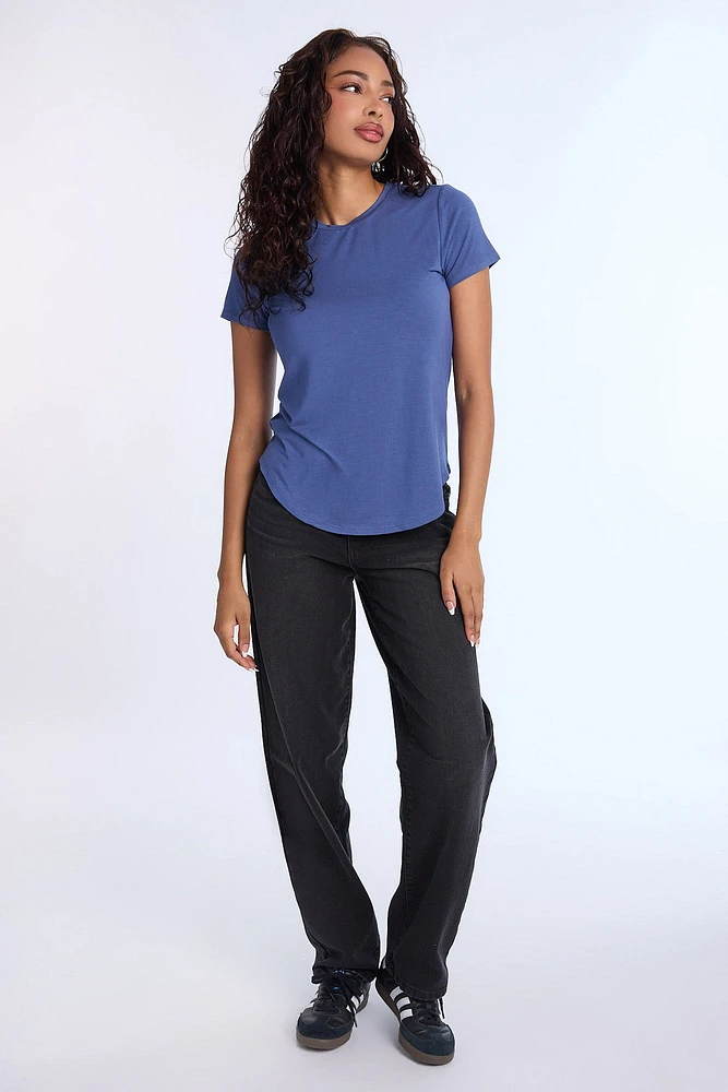 Short Sleeve Crewneck Relaxed Tee