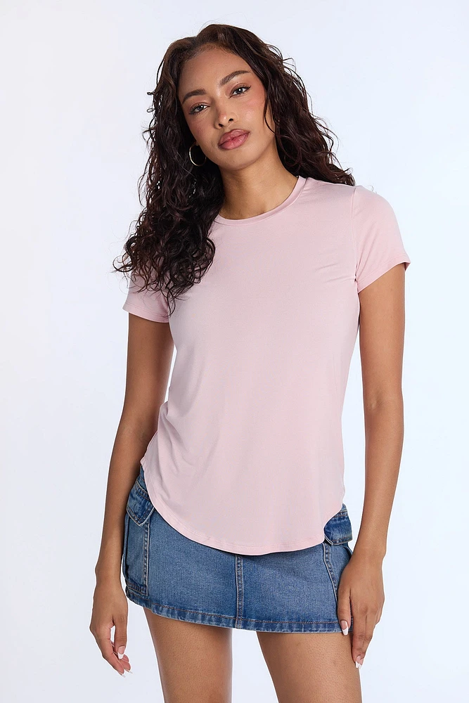 Short Sleeve Crewneck Relaxed Tee